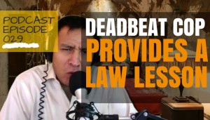 Conditions of Probation Challenged By This Convicted Police Officer